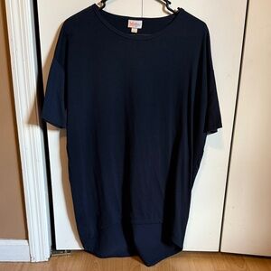 LuLaRoe Classic Navy Top
